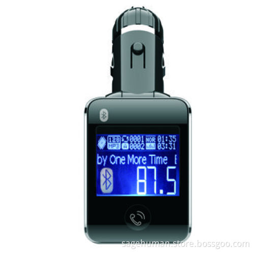 Bluetooth FM Transmitter for Apple's iPhone, Support Remote Control Function, with Car Charger